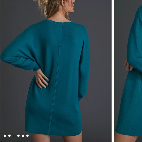 ANTHROPOLOGY Chrissy Sweater Oversized Mini Dress - Picture 2 of 10